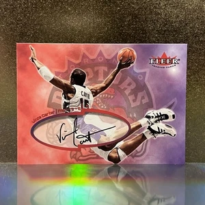 2000-01 Fleer Tradition • Vince Carter Facsimile Signature Raptors • Excellent - Picture 1 of 2