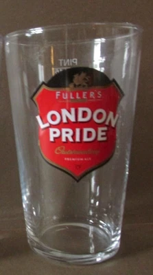 Fuller's London Pride Beer Pint Glass - Image 1 of 4