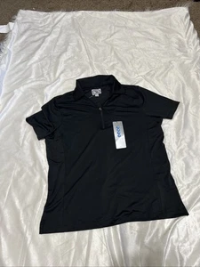 Neu mit Etikett Lifant Nano Flex Damen Polo Golfshorts S/S Gr. L schwarz - Bild 1 von 13