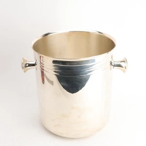 Christofle französischer Champagnereimer mit Silbergriff Art Deco Vintage ohne Monogramm - Bild 1 von 7