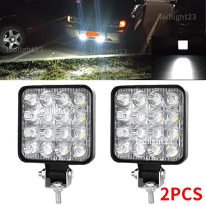 3.3"inch LED Driving Spot Light 6500k Headlight Fog Lamp Square Offroad 4x4 - Picture 1 of 11