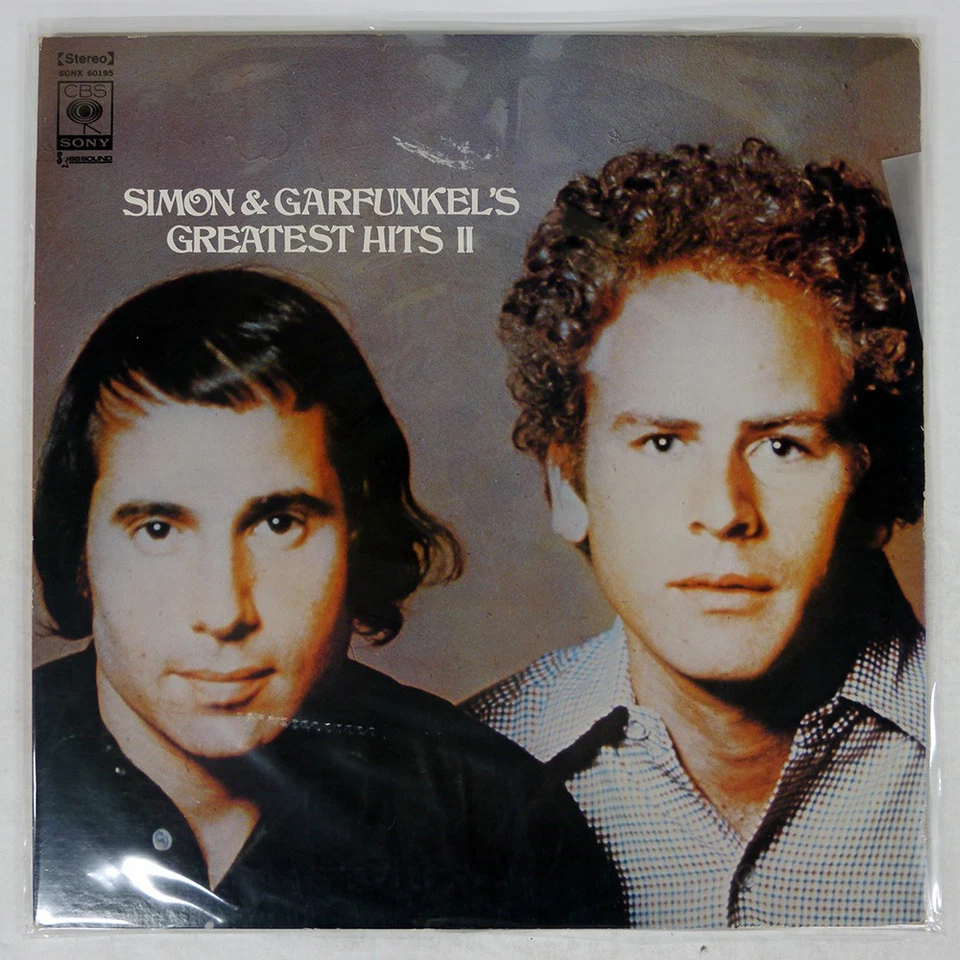SIMON & GARFUNKEL ВЕЛИЧАЙШИЕ ХИТЫ II CBS SONX60195 Японии виниловая пластинка - Изображение 1 из 1