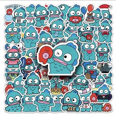 50 x gute Qualität große HANGYODON Aufkleber matte Oberfläche nicht wiederholt