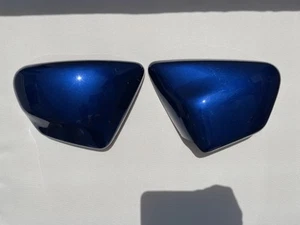 V Star 250 Virago Xv250 Blue Side Cover Fairings - Picture 1 of 18