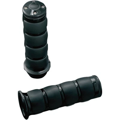 Kuryakyn Black ISO®-Grips for Honda/Triumph 6337 - Image 1 of 4