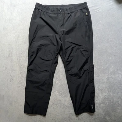 Cabela's Rainy River Rain Pants WOMENS 2XL XXL Black Gore Tex Gortex Waterproof - Image 1 of 4