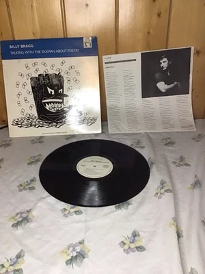 Promo Billy Bragg – Talking With Taxman About Poetry Lp Elektra 1986 Free Ship — 第 1/4 张图片