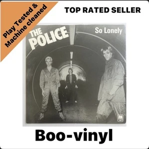 The Police ~ So Lonely 7" Vinyl Schallplatte UK Ausgabe Sehr guter Zustand + / Sehr guter Zustand + - Bild 1 von 6