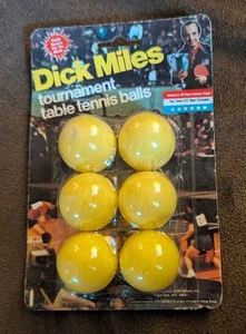 Vintage Dick Miles Tournament Tischtennisbälle - Bild 1 von 2