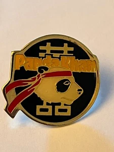TMNT PANDA KAHN LIMITED ADDITION VINTAGE PIN 1992 RARE! 1" DIAMETER. SDCC EX - Picture 1 of 2