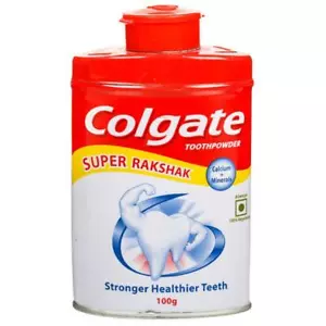 COLGATE ZAHNPULVER 100GM SUPER RAKSHAK AUS INDIEN - Bild 1 von 1