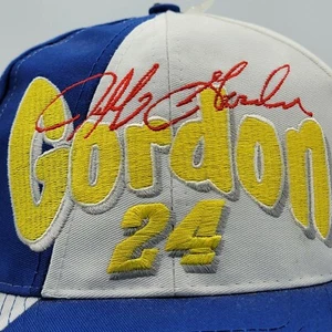 Neu mit Etikett Vintage Jeff Gordon #24 NASCAR Snapback Cap/Mütze von AJD 90er *bitte lesen* - Bild 1 von 11