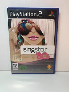 SINGSTAR '80s Gioco Videogioco Playstation 2 PS2 OTTIMO CONDIZIONI - Imagen 1 de 4