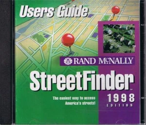 RAND MCNALLY STREETFINDER 1998 EDITION 2CD SET WINDOWS - Bild 1 von 1