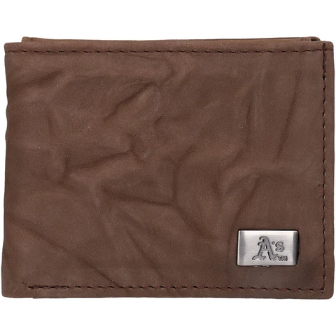 Oakland Athletics Leather Bifold Wallet Cover