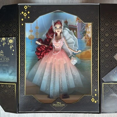 Disney Store Ariel Disney Designer Collection Limited Edition Doll - New - Imagen 1 de 4