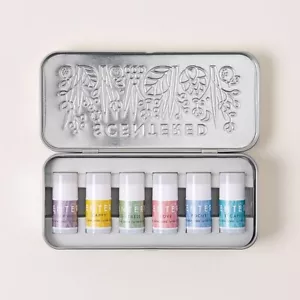 SCENTERED Wellbeing Ritual Aromatherapy Mini Balms Tin Travel Gift Set of 6 - Picture 1 of 7