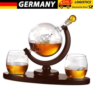 Set 4 bicchieri da whisky bicchieri da whisky set da whisky bicchieri da whisky decanter DE - Foto 1 di 6