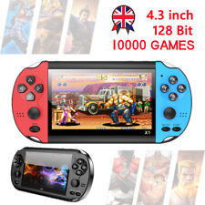 4.3" 128 Bit PSP Portable Handheld Game Console Player 8GB Built in 10000+ Games