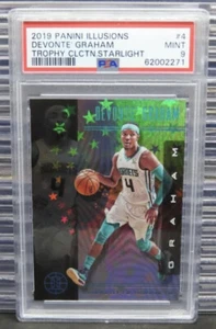 2019-20 Panini Illusions Trophy Collection Starlight Devonte' Graham #4 PSA 9 - Imagen 1 de 2
