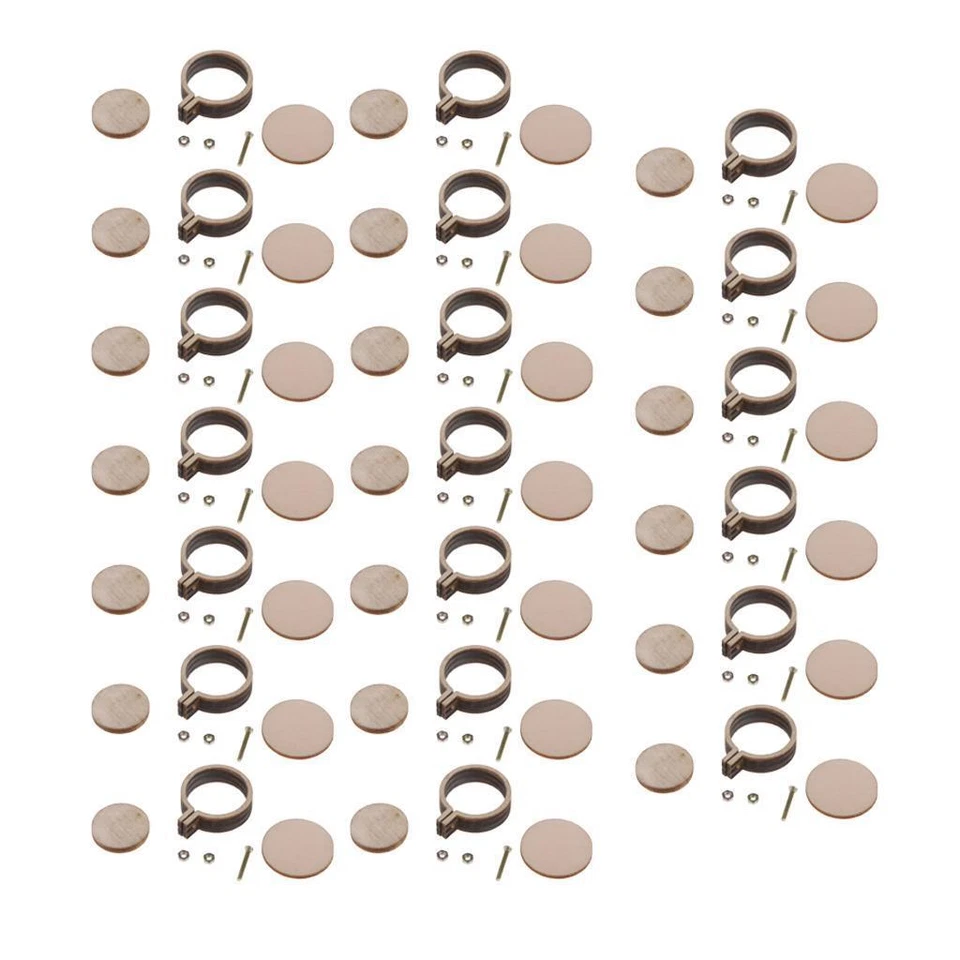 20 Pieces Mini Embroidery Hoops for Stitch - Image 1 of 1