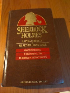 Sherlock Holmes L'opera Completa Di Sir Arthur Conan Doyle 1 Peruzzo - P1 - Foto 1 di 1