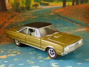 MOPAR MUSCLE 1967 Dodge Coronet GTX V-8 Muscle Car 1/64 Scale Limited Edition F - Picture 1 of 5