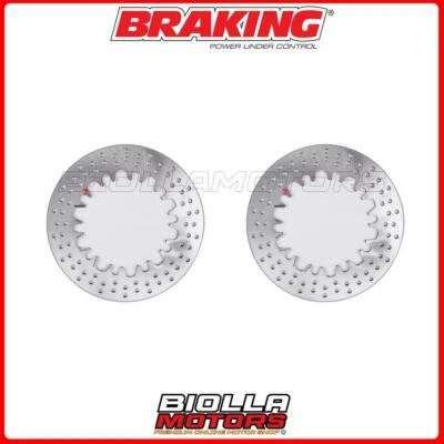 FRONT BRAKE DISC KIT BRAKING BMW R 100 RS 1000 1978 - [FIXED] 2xBW01FI - Image 1 of 4