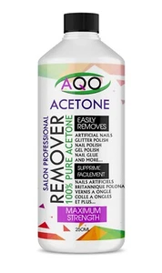 100% Pure Acetone Superior Quality Nail Polish Remover UV/LED GEL Soak Off 250ML - Picture 1 of 1