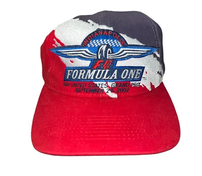 Vintage Formula 1 F1 United States US GP Grand Prix 2002 Indy Nascar Splash Hat - Image 1 of 4