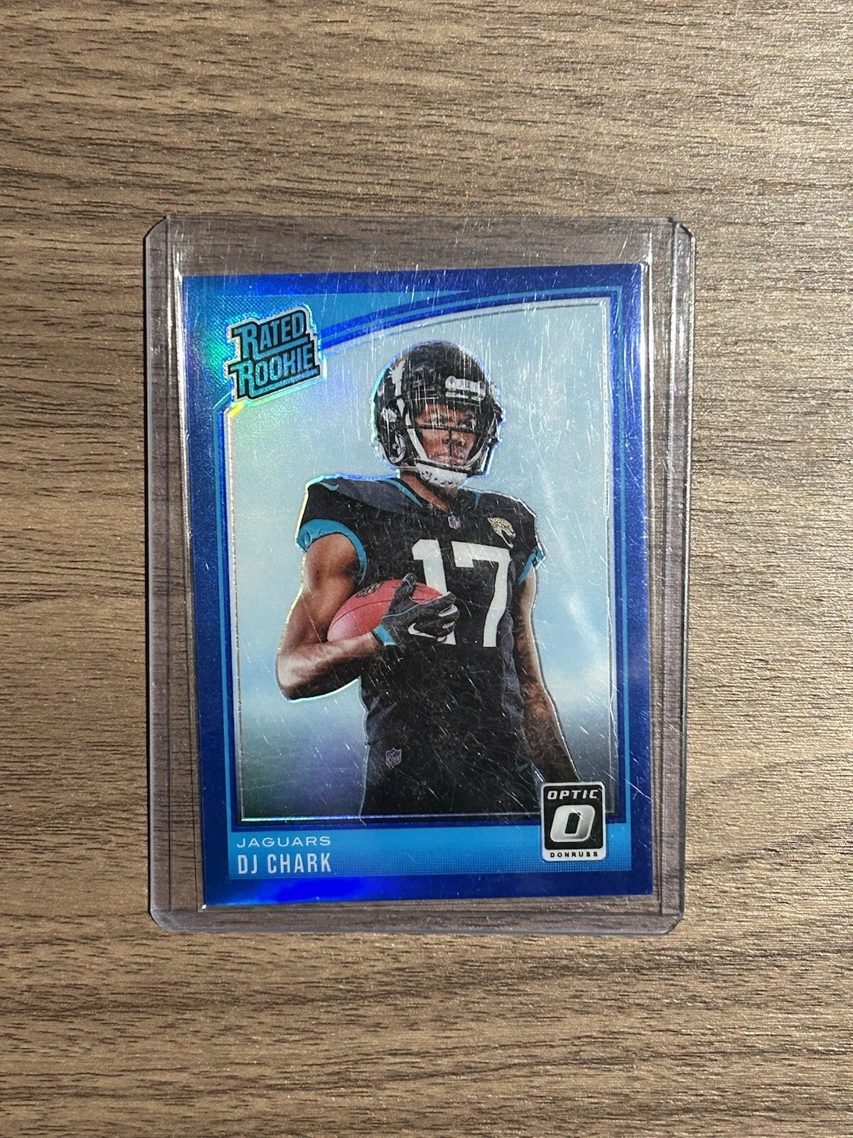 2018 Donruss Optic Rated Rookie Blue DJ Chark /149 RC Rookie
