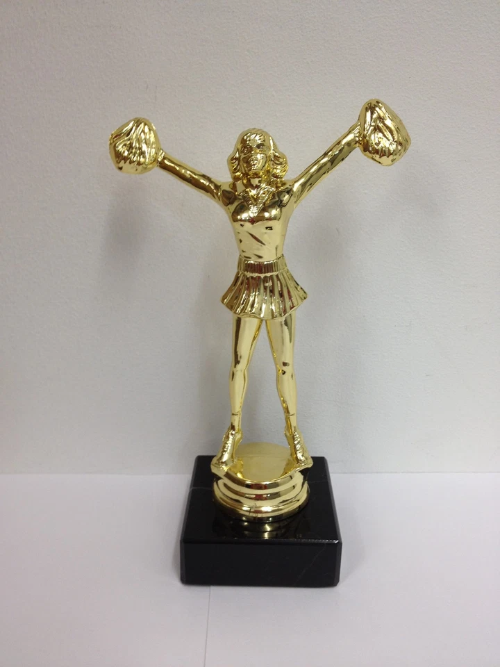 KNIGHTS TROPHIES CHEERLEADER CHEERLEADING POM DANCE Trofeo INCISIONE GRATUITA