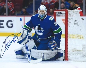 Collin Delia Signed 8x10 Photo Vancouver Canucks Autographed COA B - Picture 1 of 1