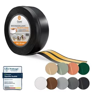 Szeroka miękka listwa przypodłogowa samoprzylepna listwa podłogowa listwa zagięta 70x20mm 100x25mm - Zdjęcie 1 z 143