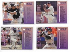1995 Leaf CHECKLIST Pick-A-CARD Gwynn Frank Thomas Maddux Bagwell