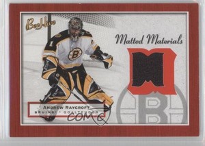 2005-06 Upper Deck Bee Hive Matted Materials Andrew Raycroft #MM-AR