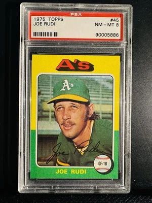 1975 Topps - Joe Rudi No45 - Изображение 1 из 2