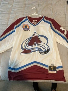 MITCHELL & NESS COLORADO AVALANCHE M PATRICK ROY BLUE LINE JERSEY $200 RETAIL - Picture 1 of 7