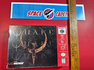 Quake NINTENDO 64 N64 NEW SEALED Midway 1998 Game Cartridge - Picture 1 of 6