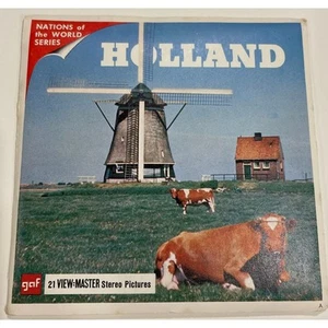 View Master Set - Holland- Nations Of The World Series 3 reels w/Inserts #B190 - Picture 1 of 7