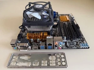 Gigabyte GA-Z97M-D3H Intel Z97 + CPU i5-4690C 3,9 GHz + 8GB RAM HX316C10FK2/8 - Bild 1 von 7