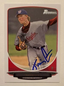 Travis Ott signierte Bowman #BDPP119 2013 Karte Washington Nationals Autogramm MLB RAD - Bild 1 von 11