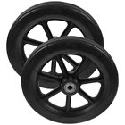 7" Anti-Slip Replacement Wheels for Wheelchairs and Walkers-FN