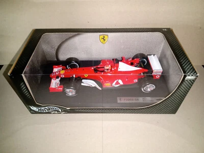 FERRARI F2003-GA MICHAEL SCHUMACHER 2003-HOT WHEELS 1/18-NUOVA - Immagine 1 di 4