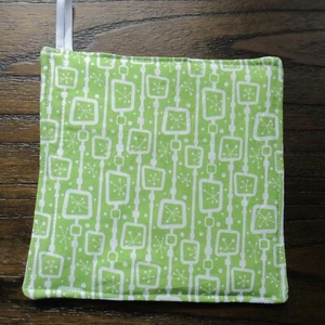 potholder pot holders quilted hotpad handmade trivets Mid century modern 1950s - Picture 1 of 3