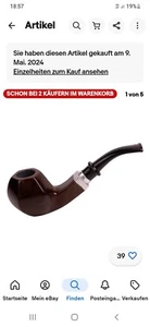 Langlebige Holzpfeife  Tabakpfeife  - Bild 1 von 6