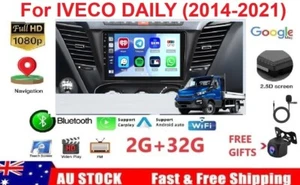 9" (2GB+32G) Android Carplay BT GPS Stereo for IVECO DAILY (2014-21) - Picture 1 of 16