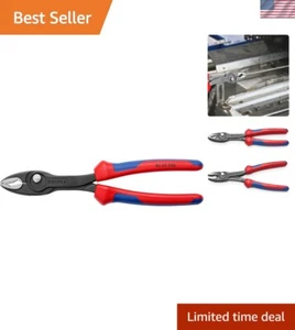 Alicates TwinGrip agarre ergonómico dientes de acero multiuso herramienta de mano para manualidades - Imagen 1 de 12