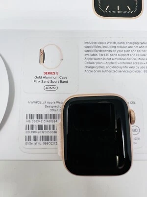 Bundle Apple Watch Series 5 40mm 47 Bands New in Box - Image 1 of 4