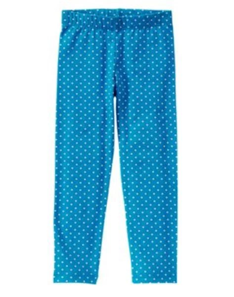 NUEVO CON ETIQUETAS Leggings Gymboree Mezcla y Combina Lunares Azules Niñas 5/6 7/8  Foto 1 de 1